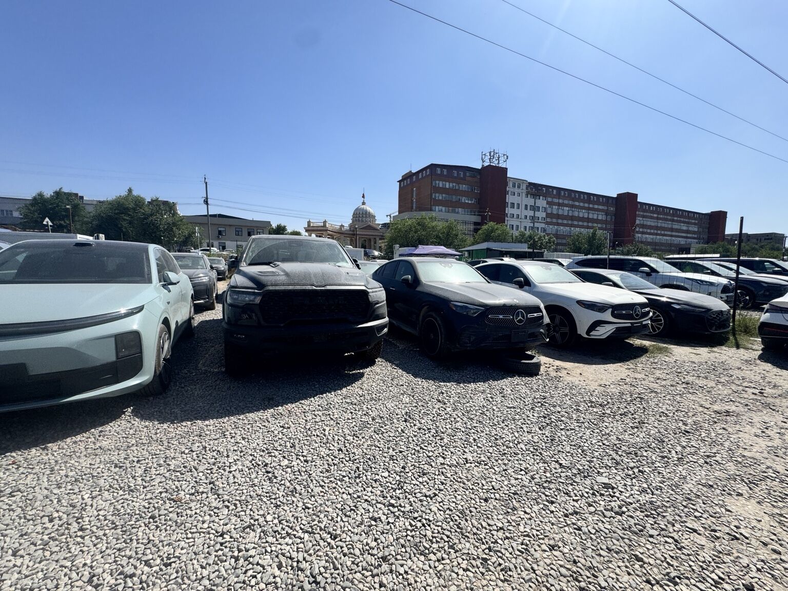 New vehicles ready for dealer supply in Bishkek